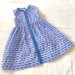 Crewcuts Cotton Elephant Dress Size 5